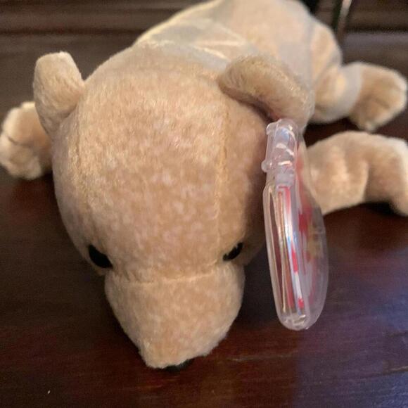 🍁Ty beanie baby Bear Almond April 14, 1999 - Picture 5 of 12